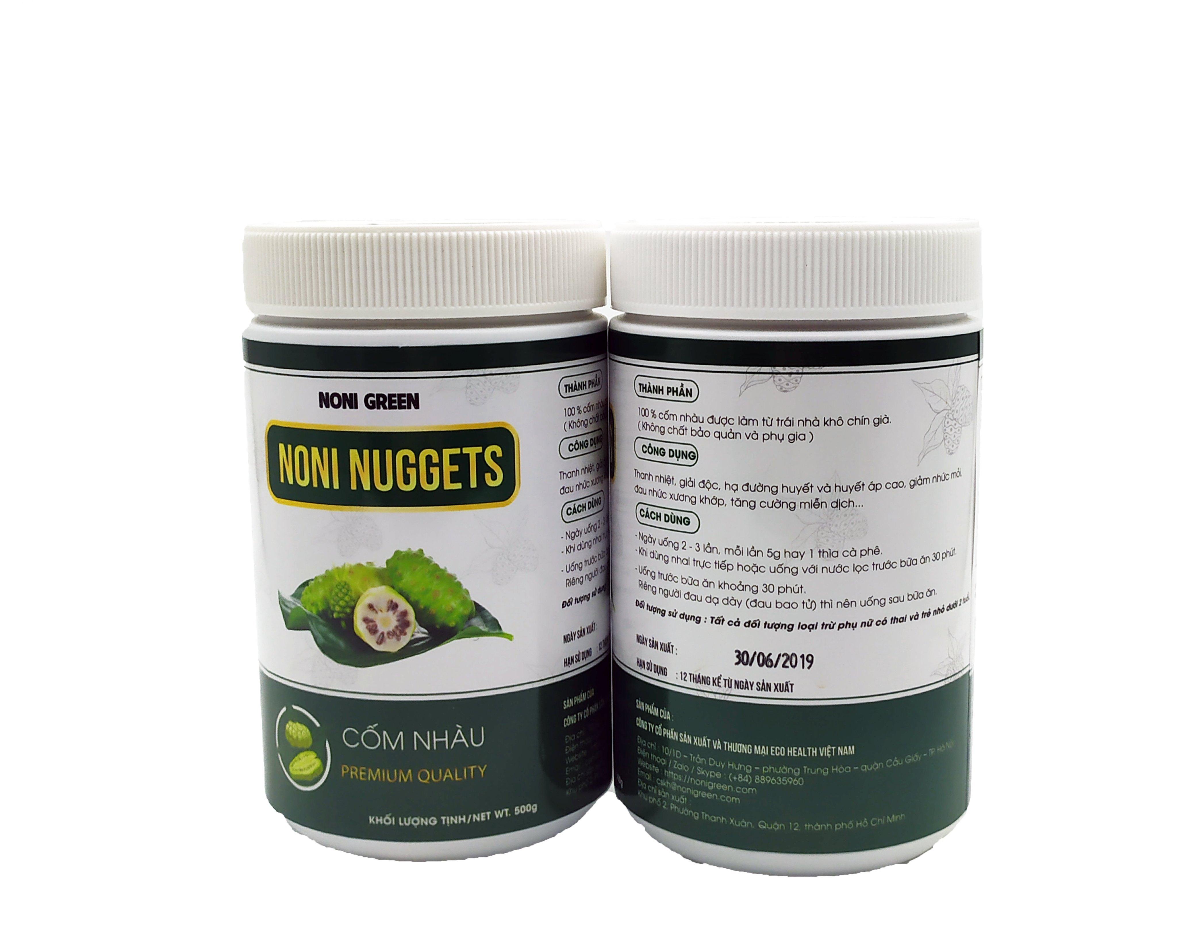 Cốm nhàu Noni Green - Hộp 500g