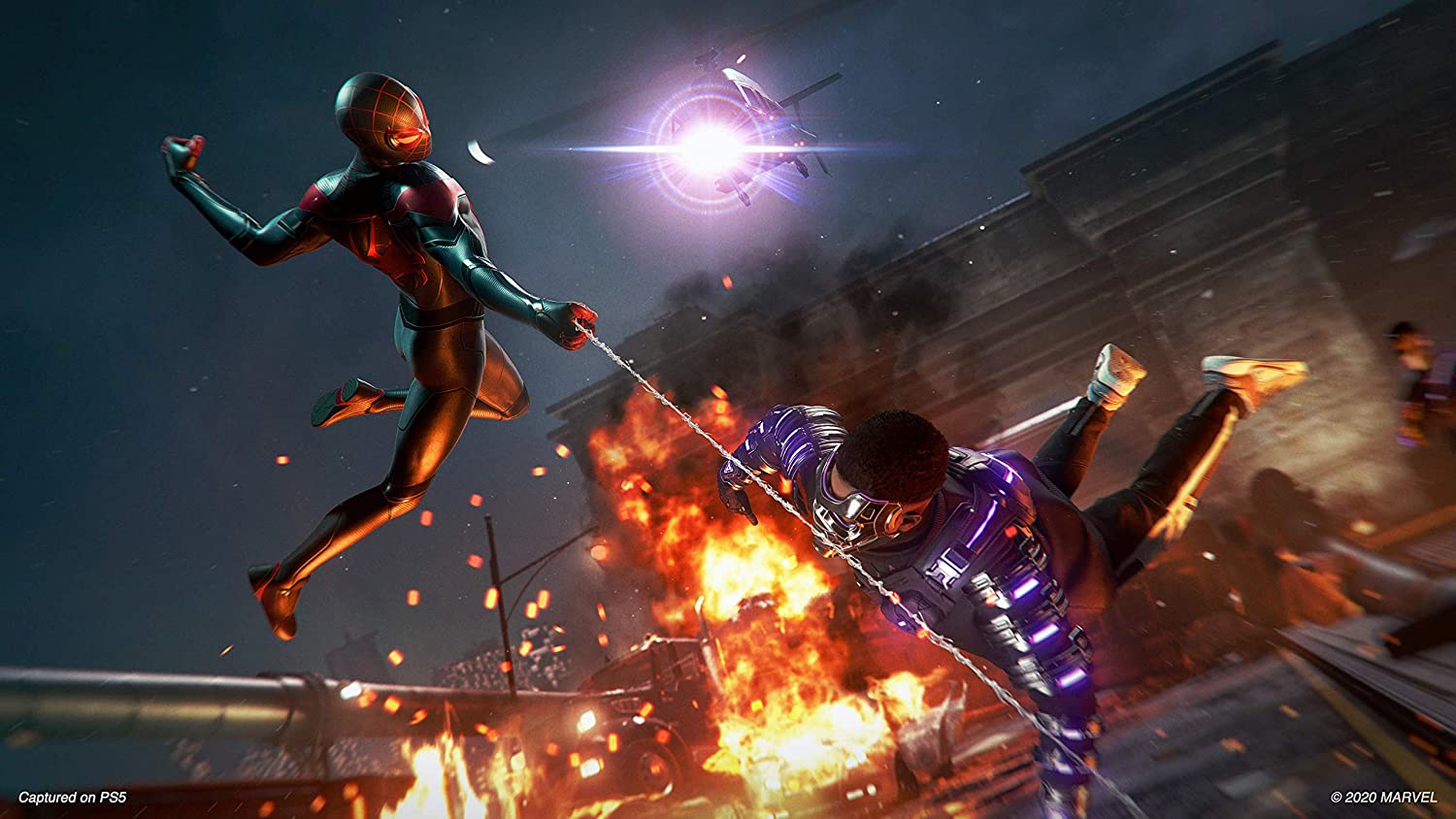 Đĩa game Marvel Spider Man Miles Morales - PS5 hệ US