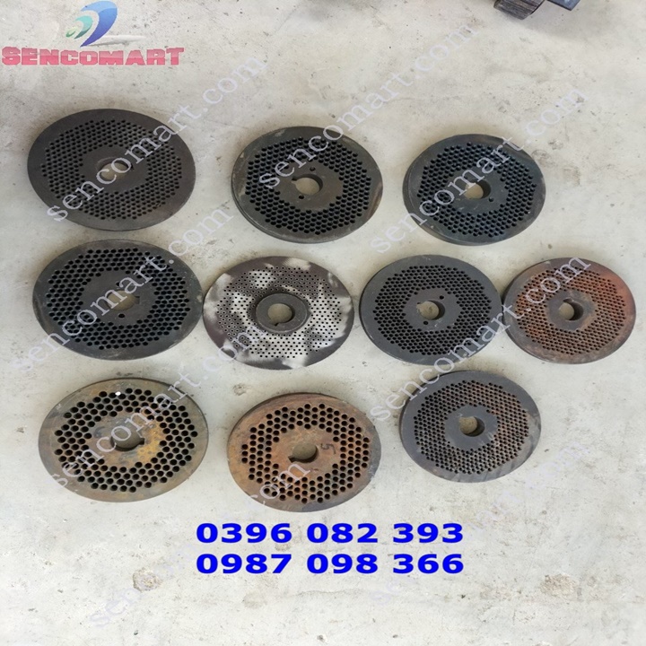 Sàng ép cám viên máy s160 từ 1,5ly đến 6ly