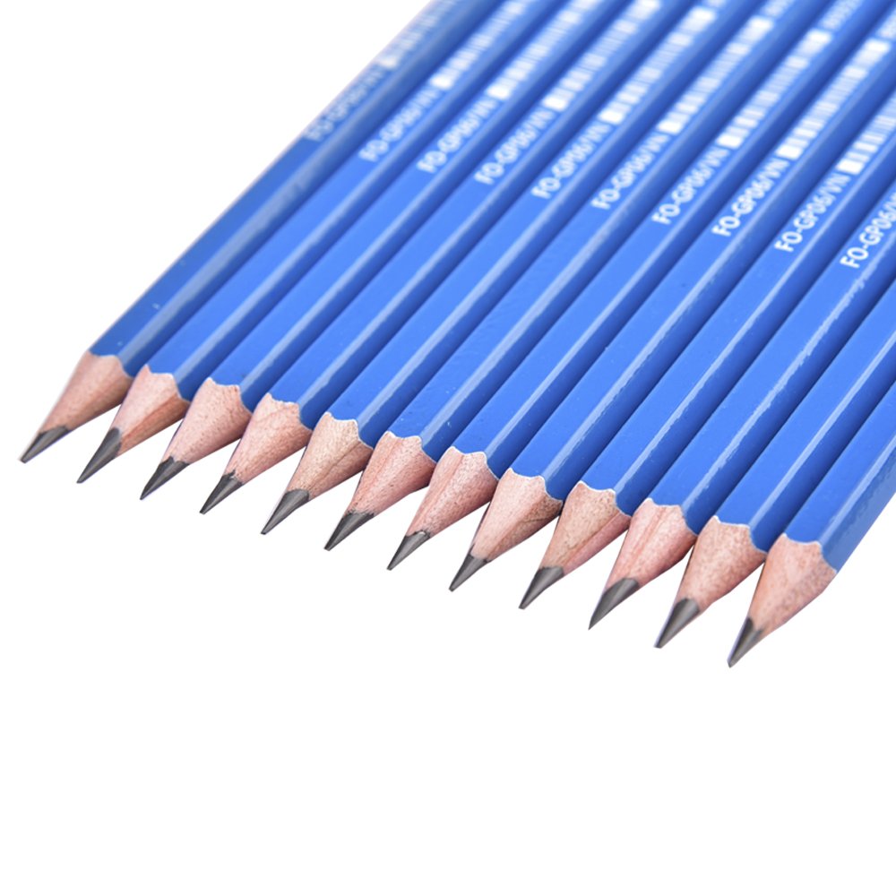 Combo 5 Bút chì gỗ 2B Flexoffice FO-GP06