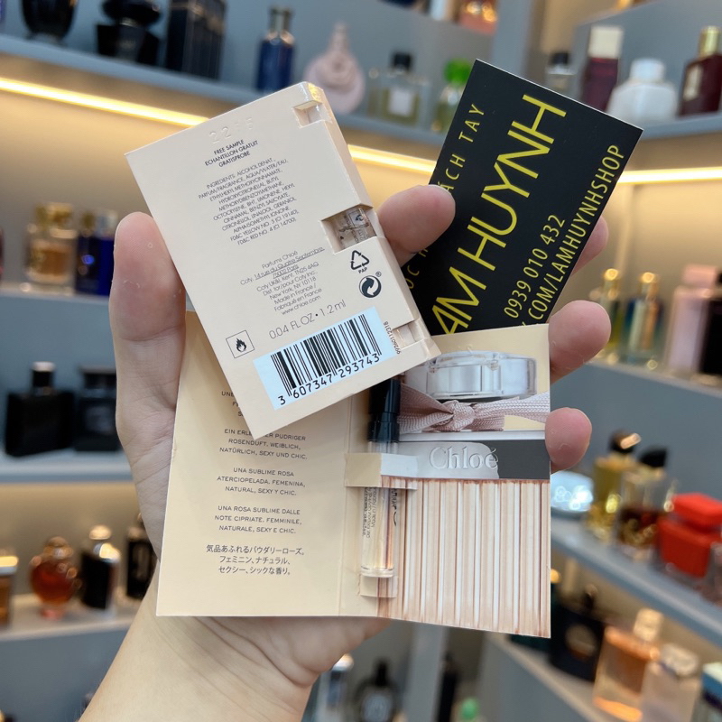 Vial Nước hoa Nữ CHLOE EDP 1,2ml