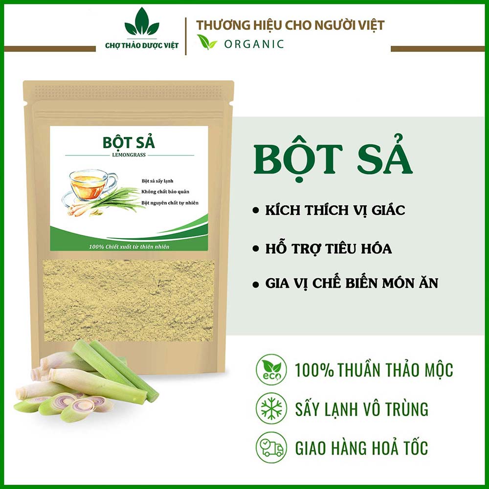 Bột sả nguyên chất 1kg - Chợ Thảo Dược Việt