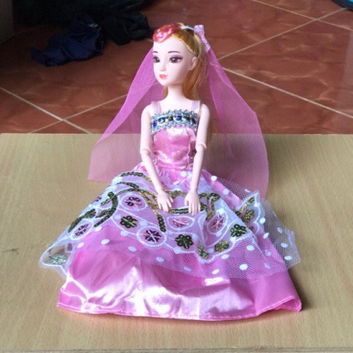 TRỌN BỘ TRANG PHỤC CƯỚI CHO BÚP BÊ