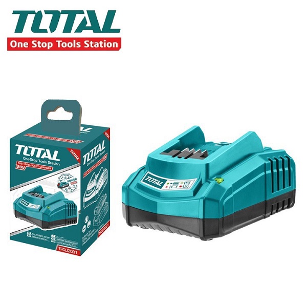 Combo 1 pin 1 sạc 20V TOTAL (TFBLI20011) (TFCLI2001)
