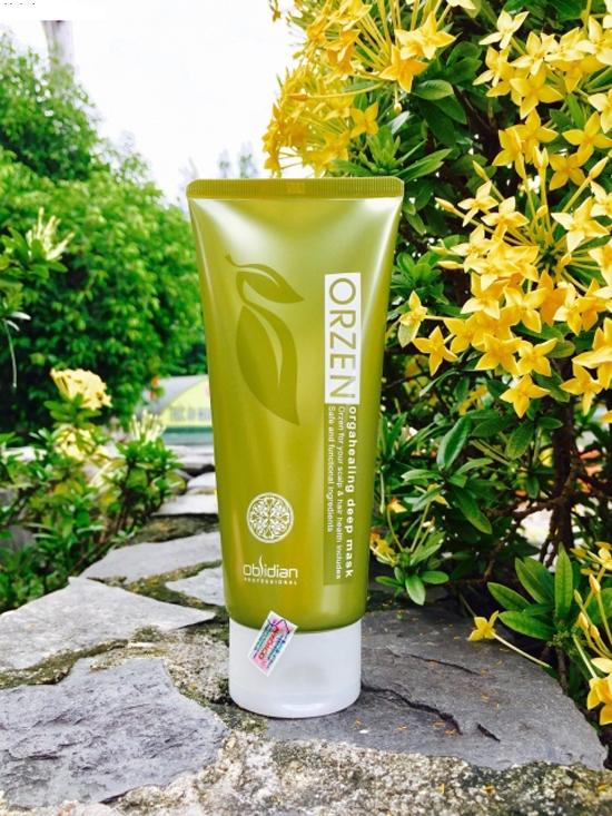 Mặt nạ chống rụng tóc Orzen Obsidian Hàn Quốc 200ml