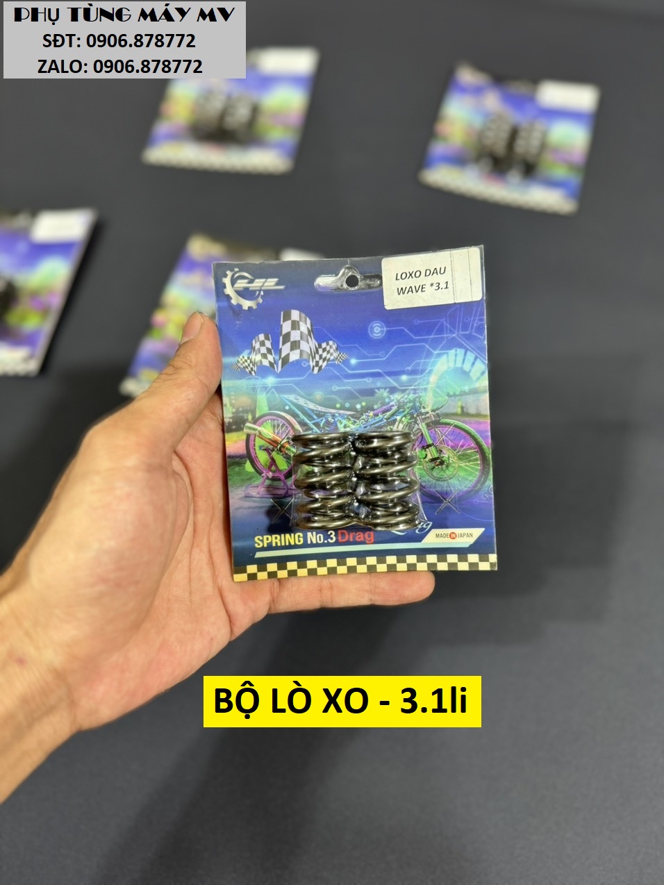 Lò xo đầu CKHL đủ mẫu dành cho xe Dream Wave