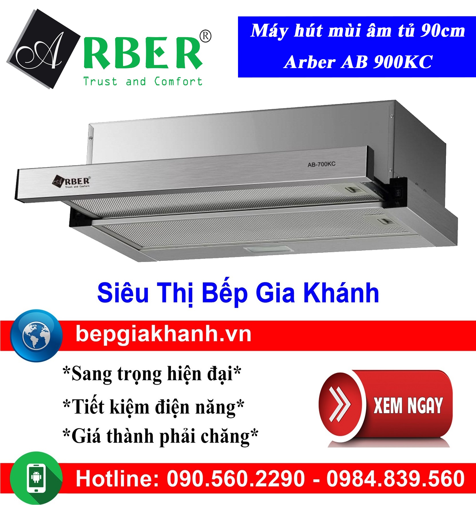 [HCM]Máy hút mùi âm tủ 90cm Arber AB 900KC, máy hút mùi nhà bếp, máy hút mùi bếp, máy hút mùi kính cong, máy hút mùi canzy, máy hút mùi mini, máy hút mùi âm trần, máy hút mùi electrolux, may hut mui nha bep, may hut mui