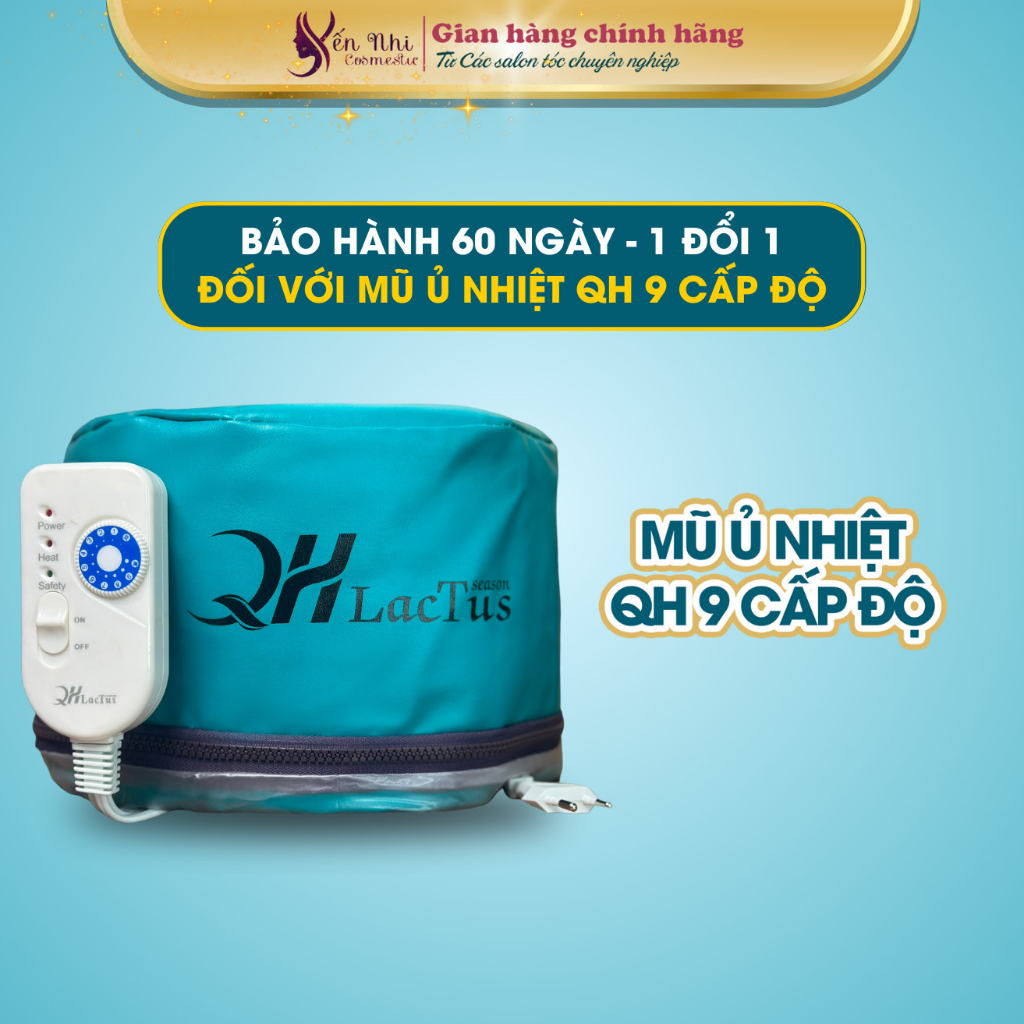 Mũ ủ tóc nhiệt tại nhà mũ hấp tóc cao cấp chuẩn salon, mỹ phẩm tóc yến nhi DC01