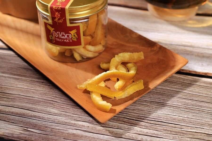 Mứt Thanh Trà sấy lạnh nguyên vị đặc sản Huế - 100gram