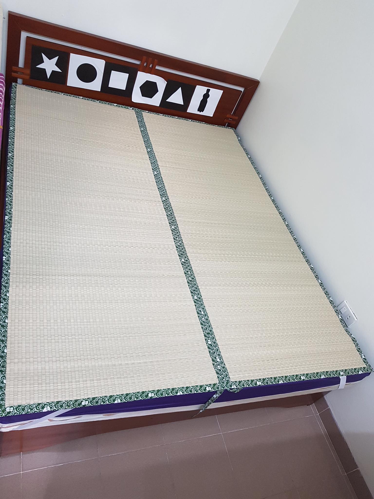 Chiếu cói Tatami 1m6x2m xuất Nhật cao cấp