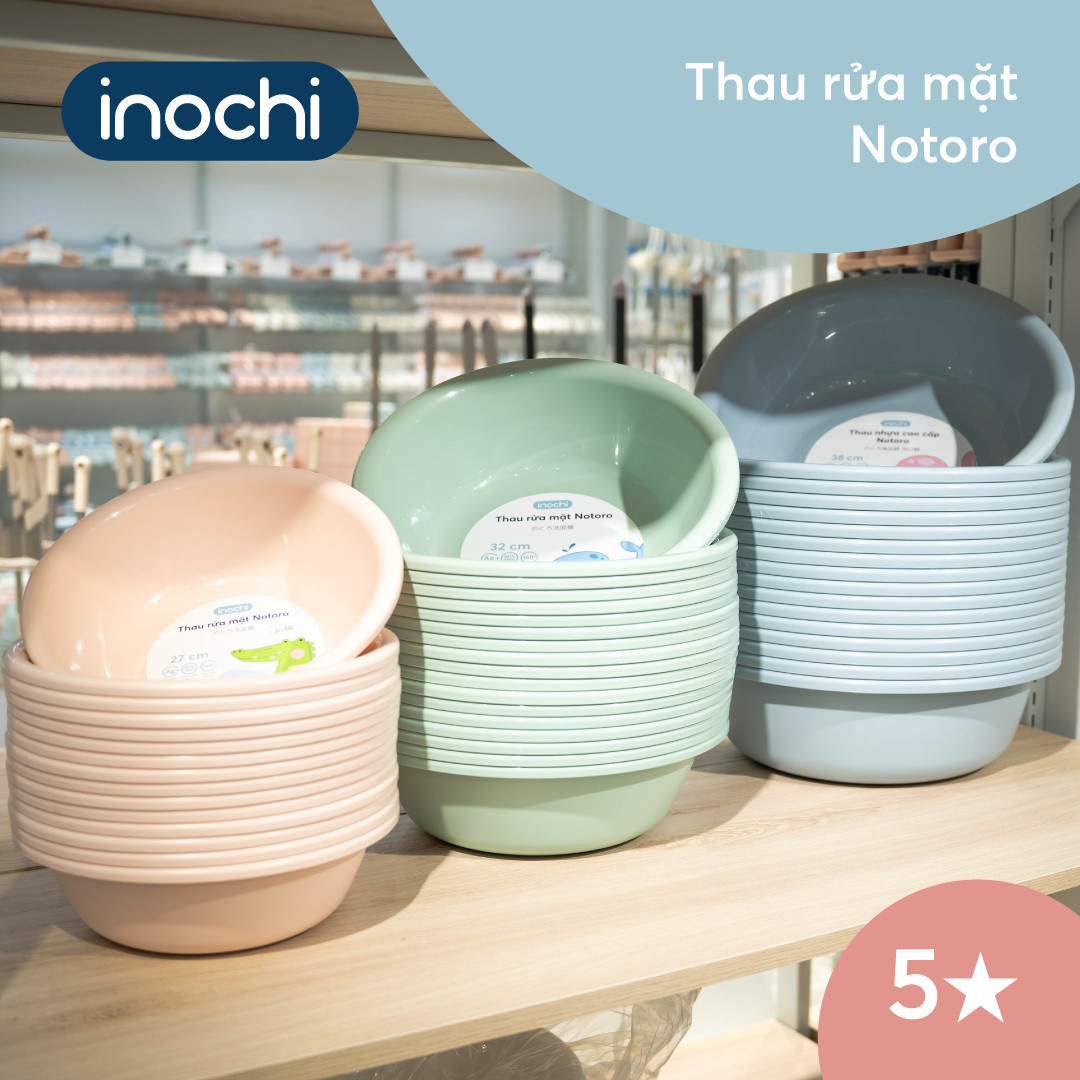 Thau rửa mặt Inochi Notoro (size 21cm-27cm-32cm-38cm)
