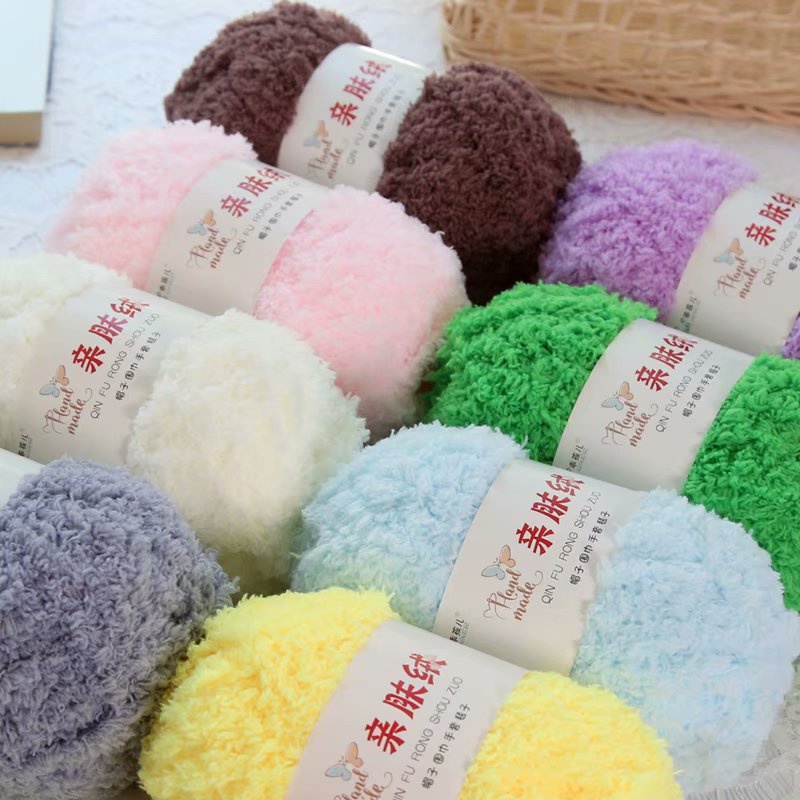 Len Bông Xù Mới Bảng Màu Siêu Đẹp