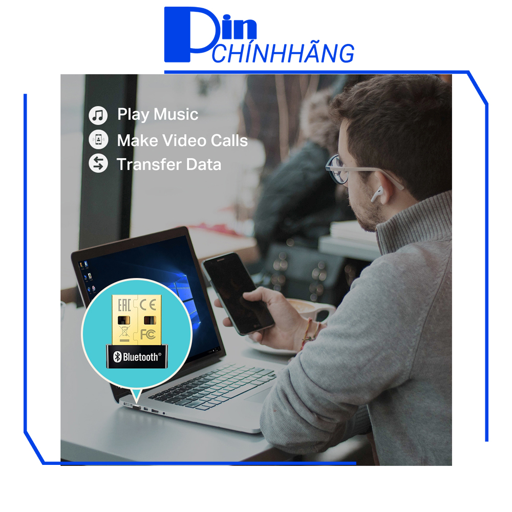 USB Bluetooth 4.0 TP-Link UB400 dùng cho máy tính