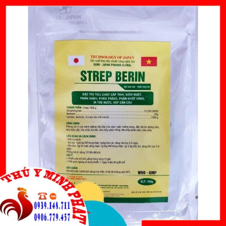STREP BERIN GÓI 100GAM