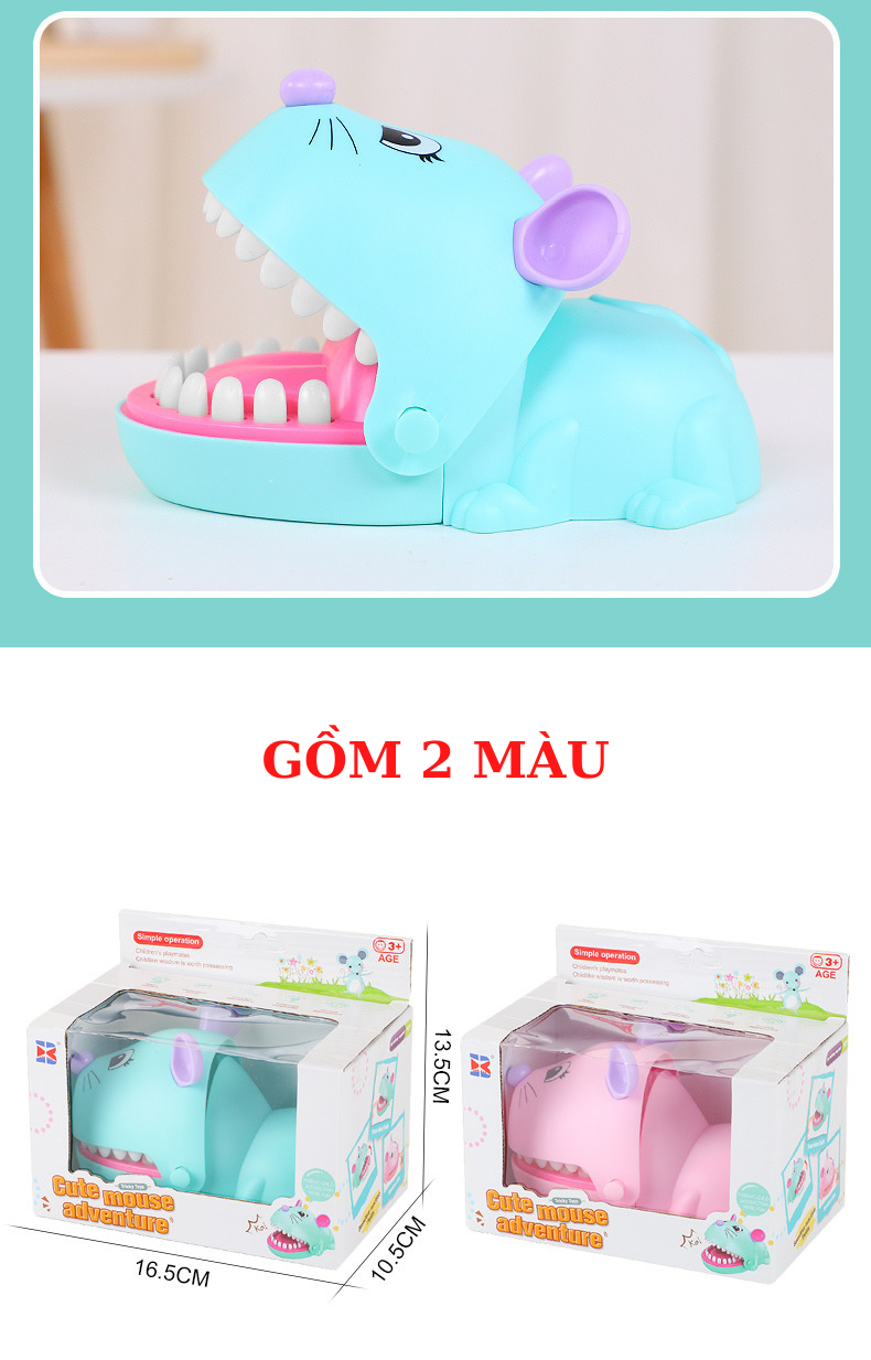 Đồ Chơi Khám Răng Vui Nhộn Chuột Nhắt Cắn Tay  Đồ Chơi Nhóm Cá Sấu Cắn Tay  Cá Mập Cắn Tay Dễ Thương Thông Minh Hấp Dẫn Cho Bé