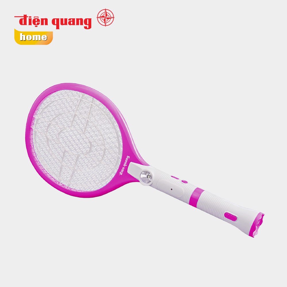 Bộ vợt muỗi Điện Quang ĐQ EMR05L ( Trắng - hồng)