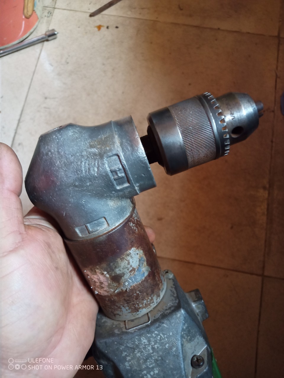 Máy khoan góc 2 chiều Hitachi hàng nhật bãi