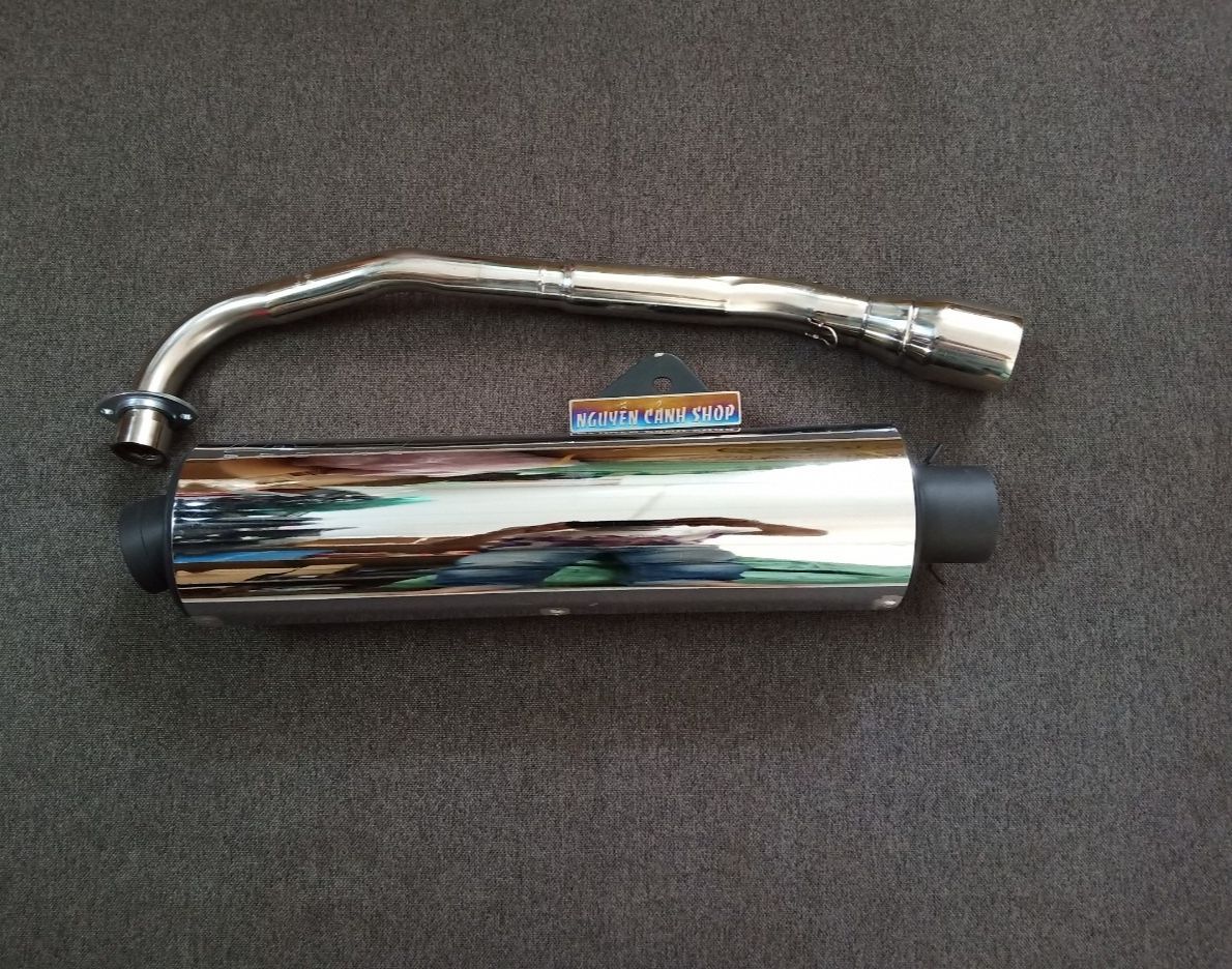 Cbr Exhaust Pipe Mounted on Full Antique Sirius Vehicle