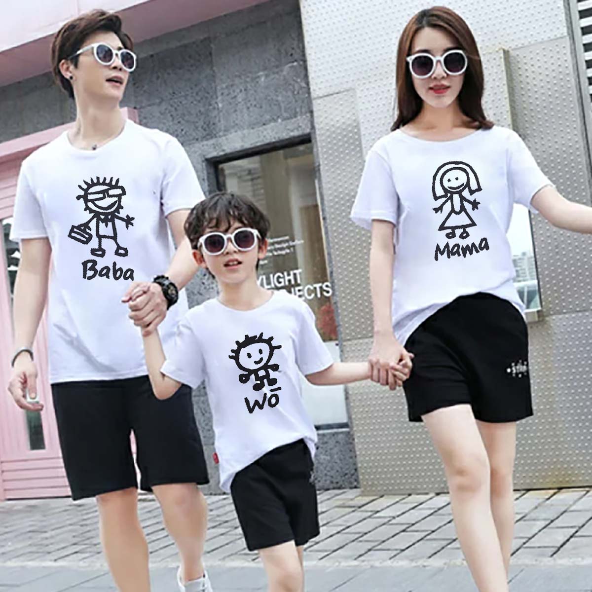 Áo Gia Đình 3 4 5 Người Đi Chơi Du Lịch Biển -gd546