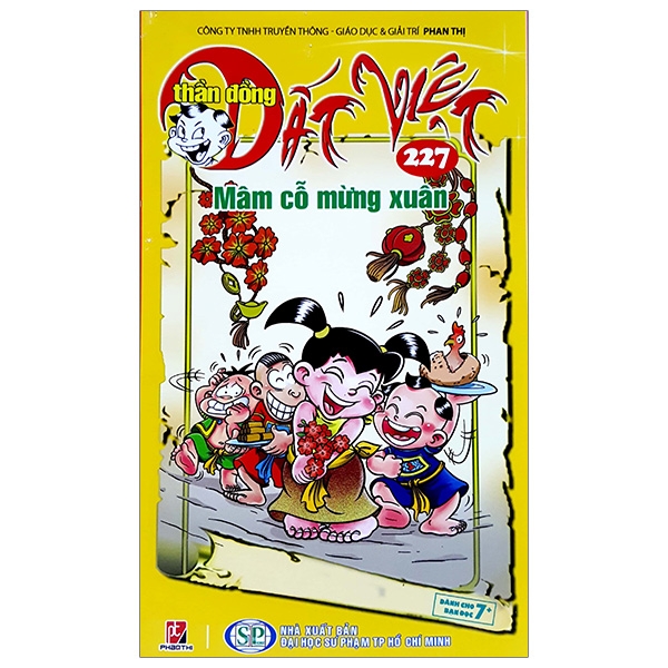 Fahasa - Thần Đồng Đất Việt - Tập 227: Mâm Cổ Mừng Xuân