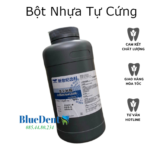 Chia sẻ: bột nhựa tự cứng các màu snd 1kg- 100g nha khoa