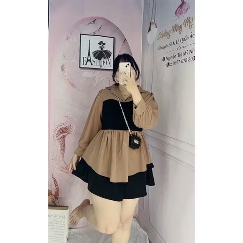 Áo Sơmi Tiểu Thư Bigsize 67Kg Đến 95Kg