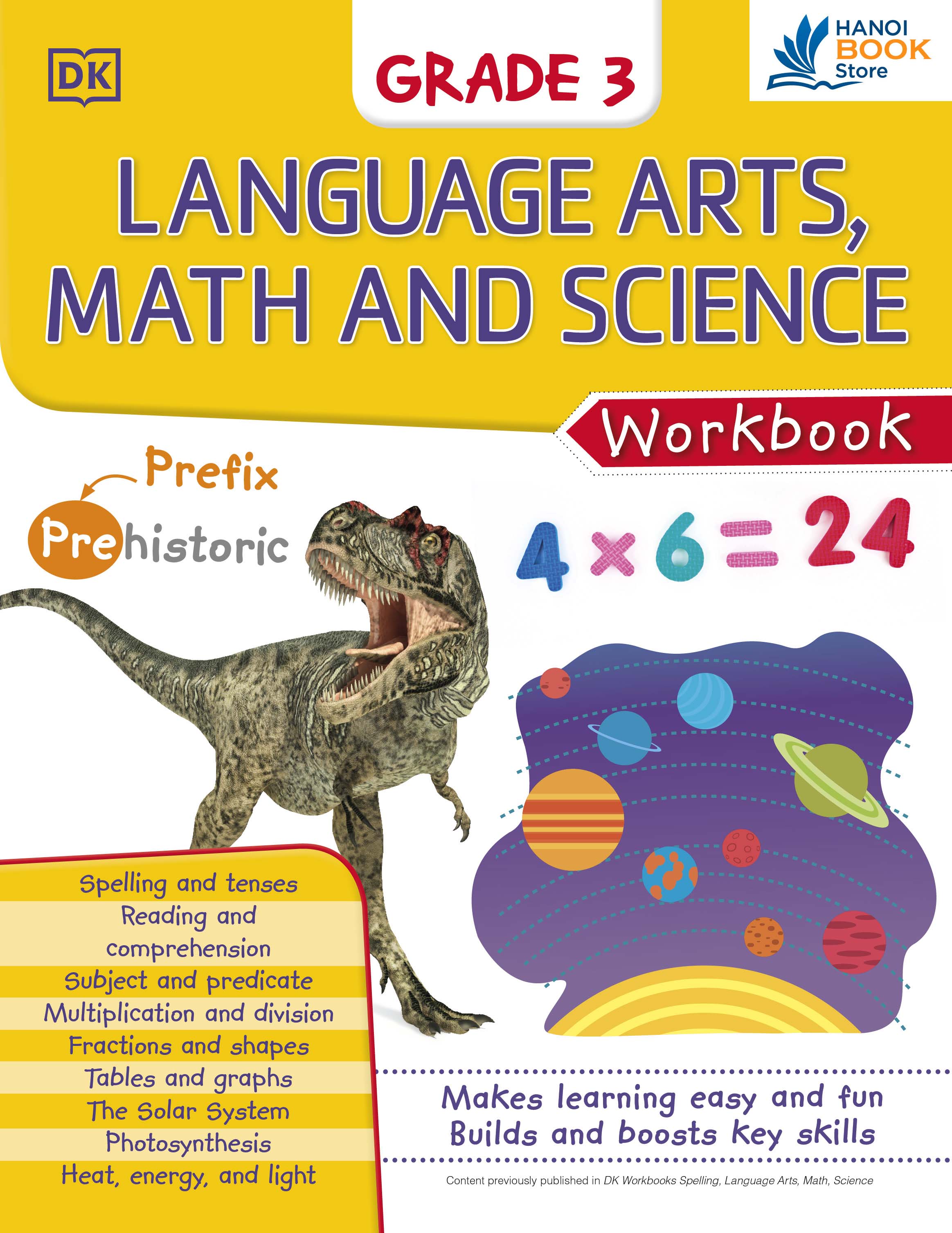 DK Workbooks Language Arts, Math and Science, Grade 3
