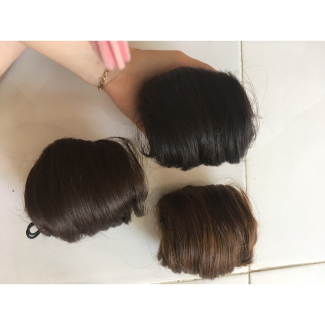 [ Hàng hót, bao đẹp ] tóc giả nữ búi phồng cao cấp, tóc búi dài, tóc bối ( tóc búi tỏi, búi tròn )