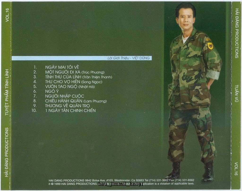 Set of 6 Cds of Tuan Vu Music 8 (Japanese Discs)