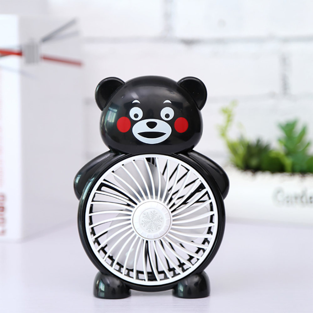 Quạt mini 3 cánh để bàn hình thú dễ thương - GD0132