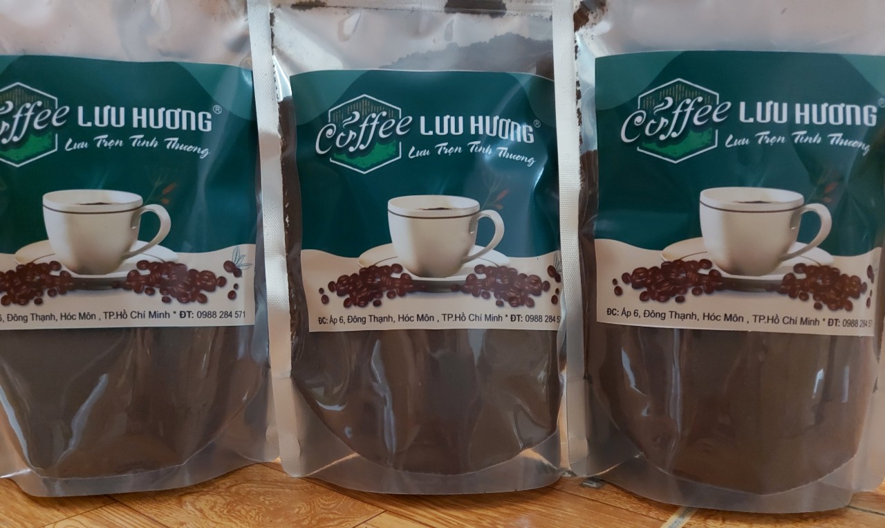 cafe rang xay (robusta - culi - moka) - 1kg