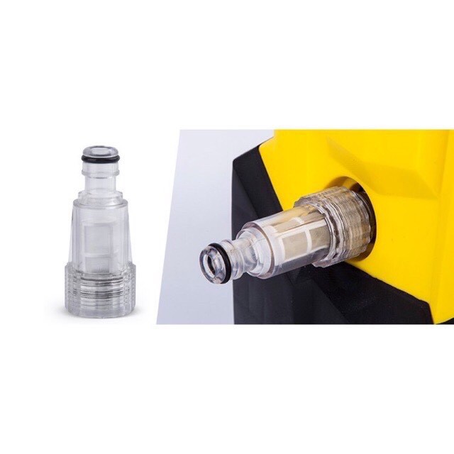 Khớp nhựa nối nhanh đầu hút & lọc máy rửa xe trực tiếp -SHINSTORE