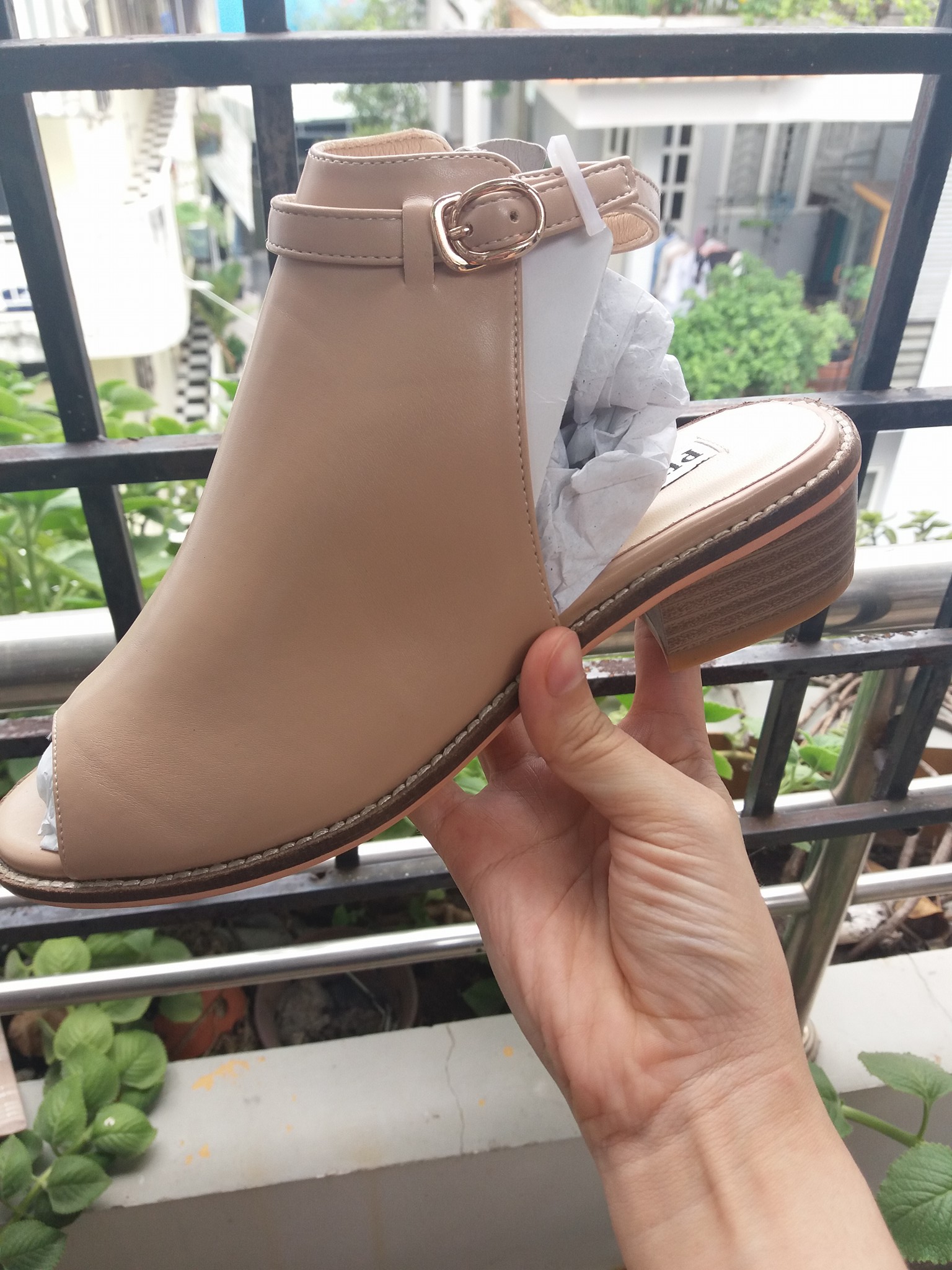 [HCM]Giầy Sandal giả boot Zara chống nắng