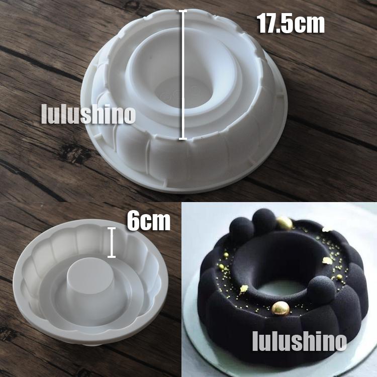 Kiểu Pháp Món Tráng Miệng Kiểu Pháp Bánh Mousse Khuôn Silicon Ý Với Cùng Một Bộ Tạo Khuôn Hình Bánh Mousse Khuôn Bánh Nhiều Hình Có Thể Lựa Chọn