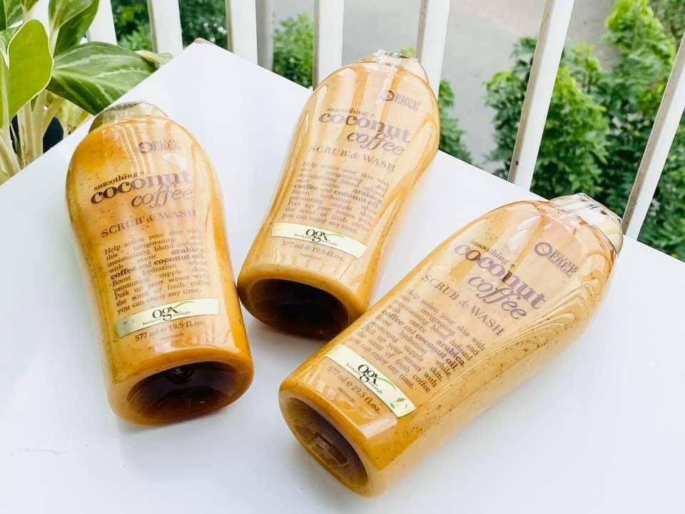 [HCM]SỮA TẮM OGX TẨY TẾ BÀO CHẾT 577ML