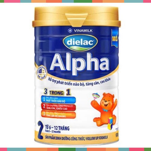 [HCM]Sữa Bột Dielac Alpha Step 2 900G