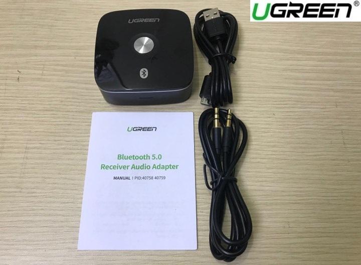 Thiết bị thu Bluetooth 5.0 cho loa UGREEN-40759 Cao Cấp