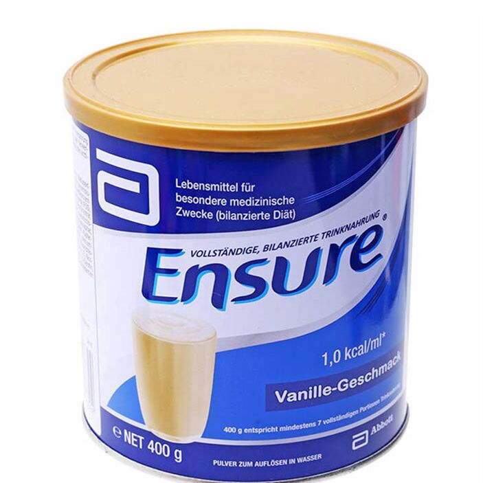 Sữa bột ensure abbott hương vanilla bổ sung dinh dưỡng hộp 400g nội địa Đức - Extaste Store