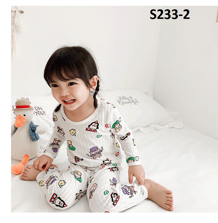 [HCM]| SIZE ĐẠI | set bộ dài tay cotton giấy bé trai gái  (size 4-24kg)
