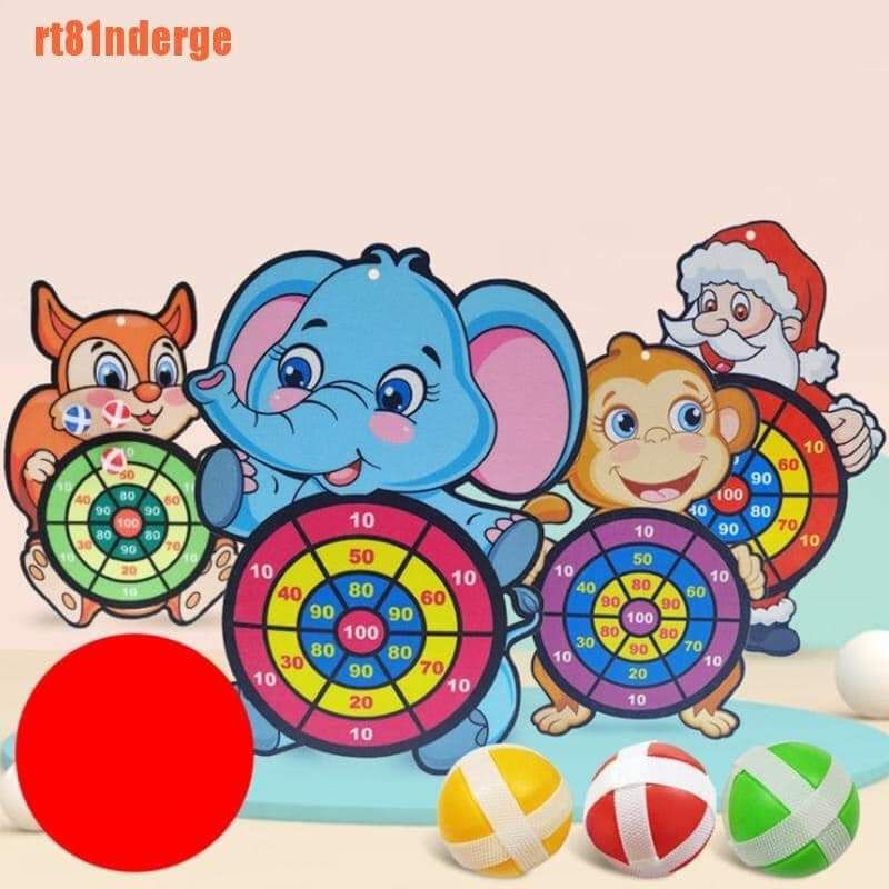 Đồ Chơi Bảng Phi Tiêu Ném Bóng Dính Cho Bé
