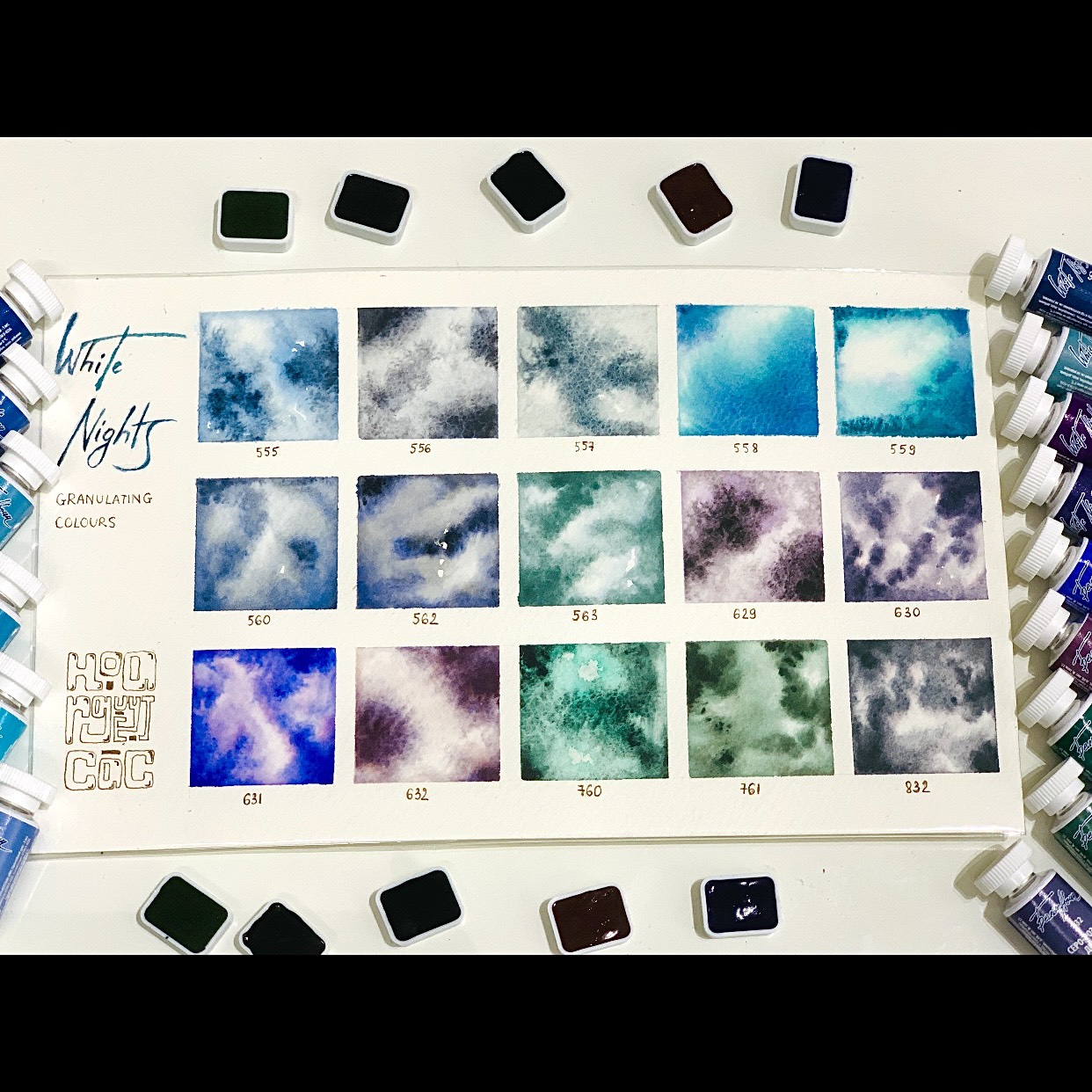 [White Nights] Màu tách lớp pan 1ml