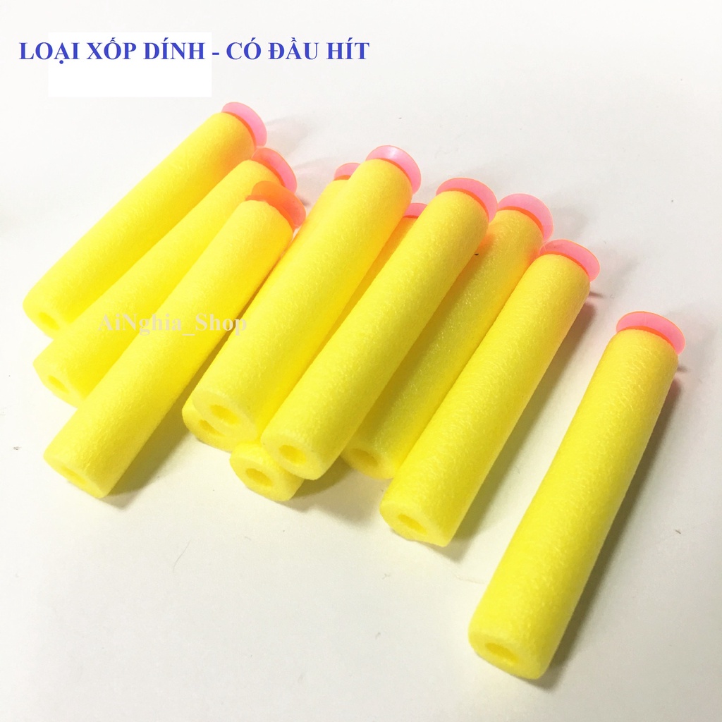 Set 100 que xốp mềm 7.1*1.3cm cho đồ chơi trẻ em