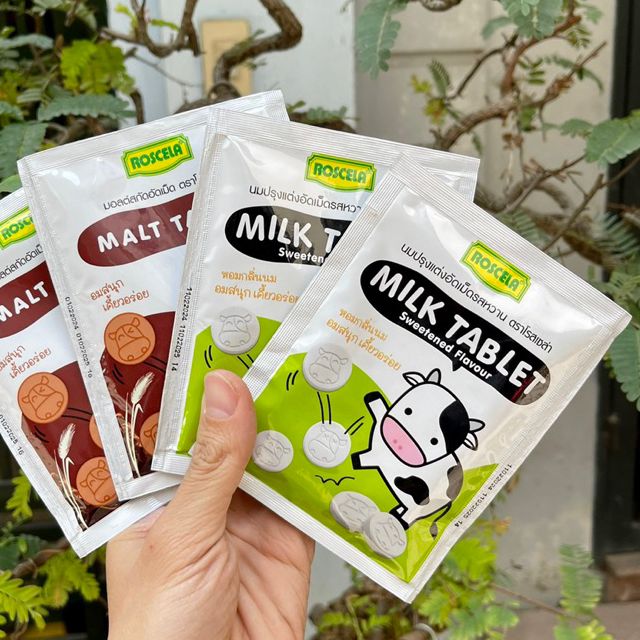 Kẹo sữa bò Milk Tablet Thái Lan 20G