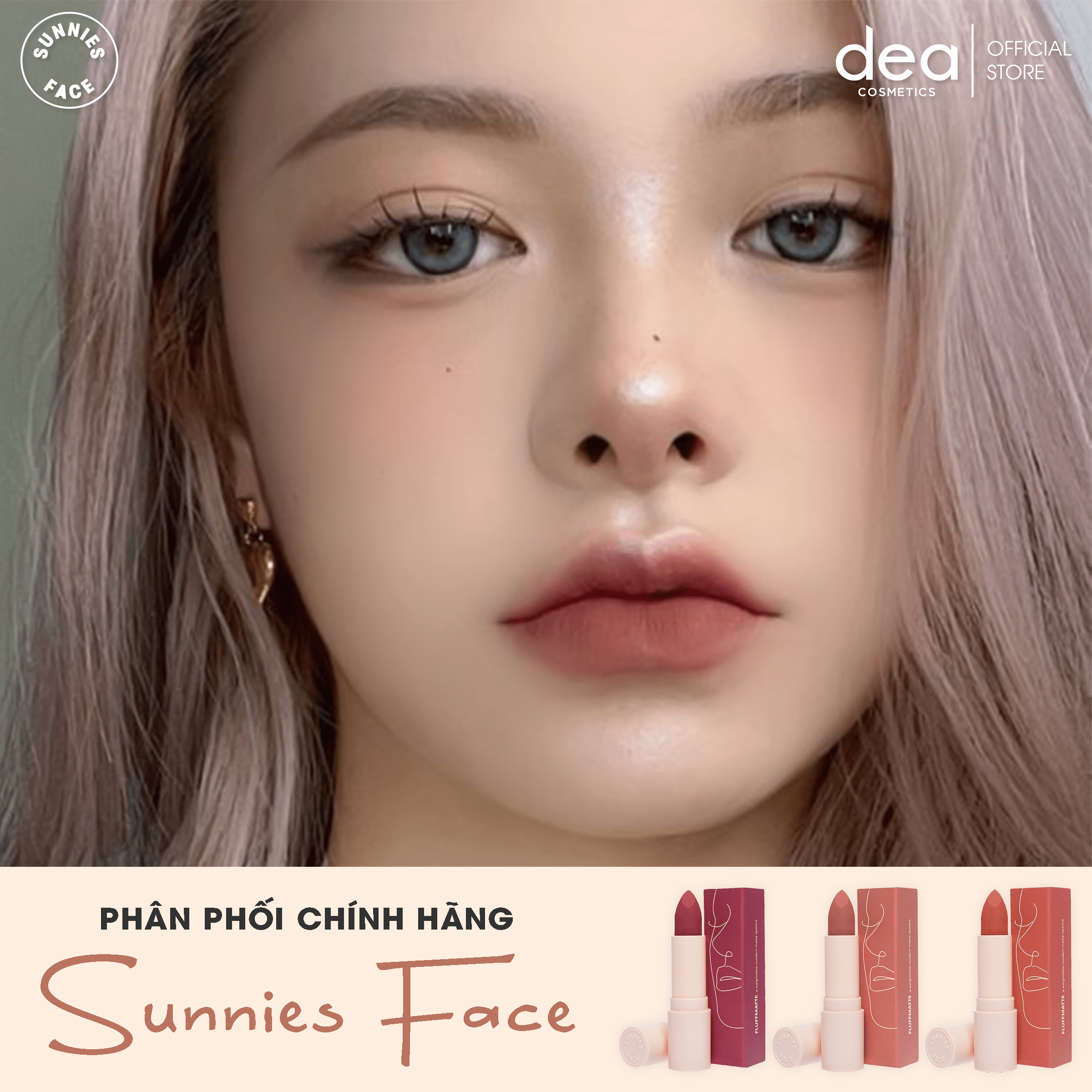 Son sunnies face fluffmatte hot 2022 (Có sẵn)