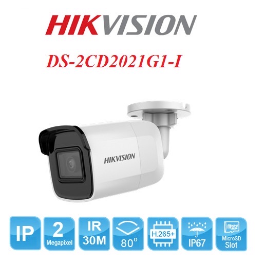 Camera IP 2MP Hikvision DS-2CD2021G1-I