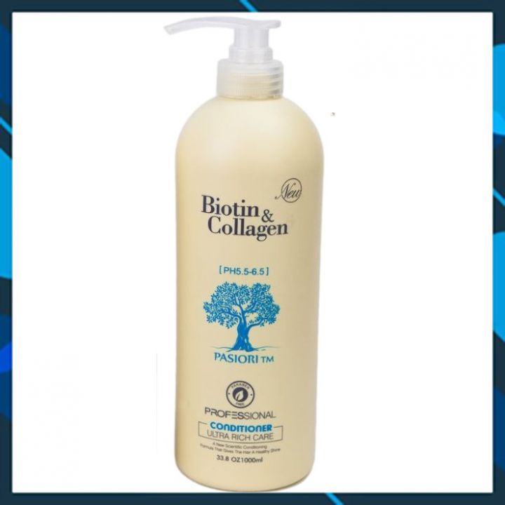 [HCM][CHÍNH HÃNG] Dầu xả phục hồi và kích thích mọc tóc Biotin & Collagen 1000ml