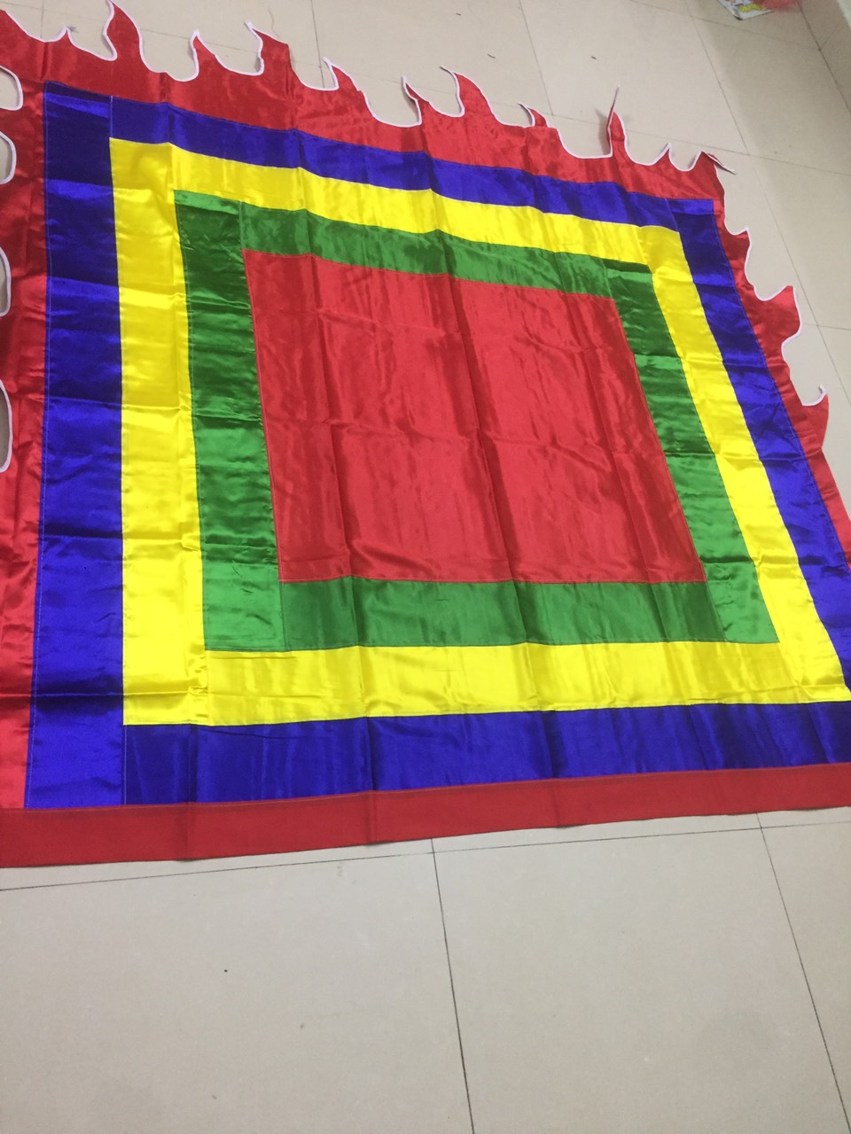 Cờ Ngũ Sắc - Cờ Thần Loại 2x2m