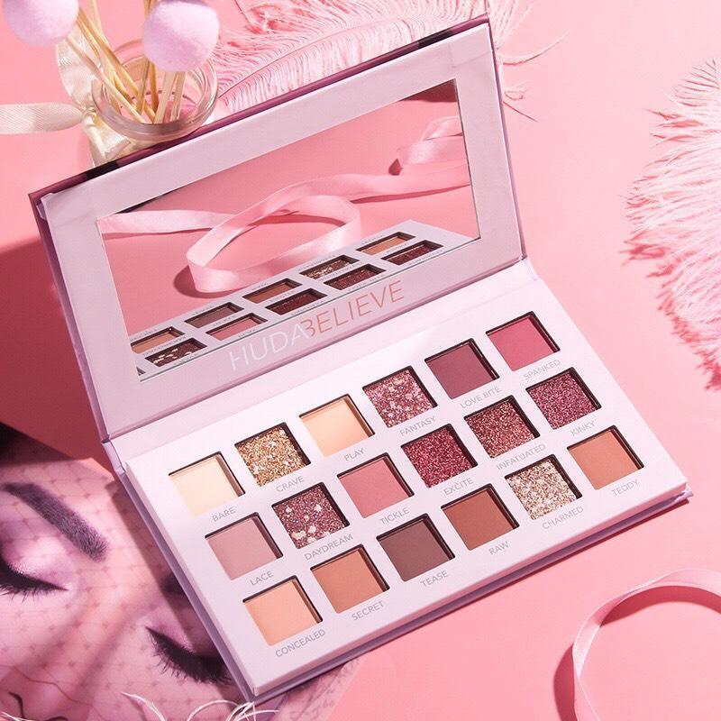 Bảng Phấn Mắt NUDE HUDAMOJI 18 ô