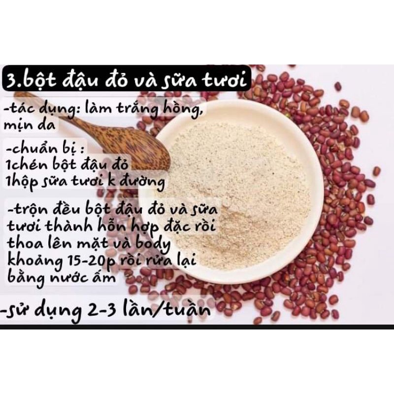 Bột đậu đỏ sống HANDMADE 1kg