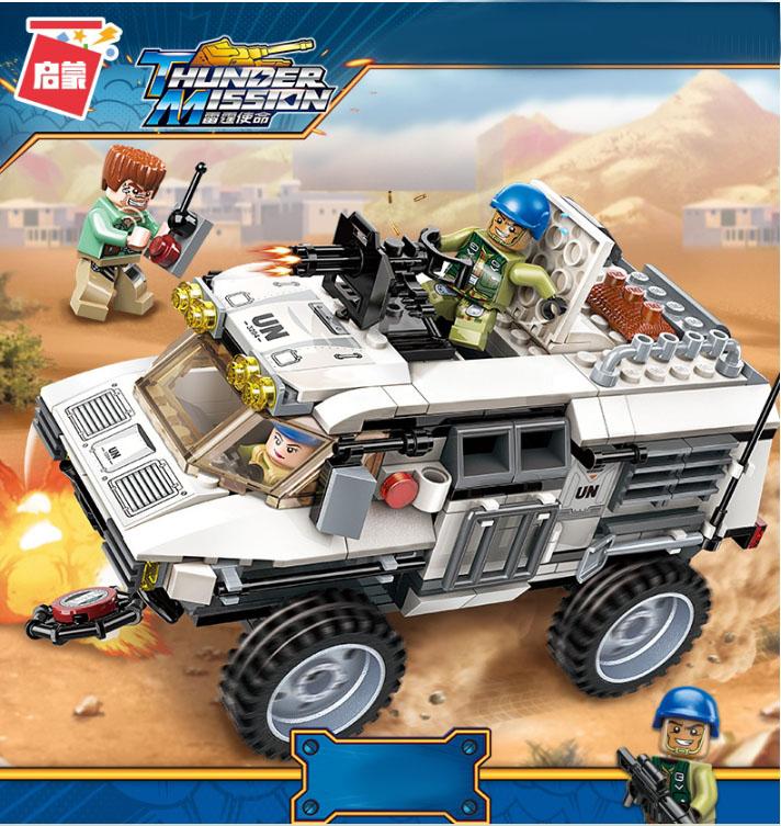 [HCM]Bộ lắp ráp xe quân đội Amoredvehicle -  Thunder Mission Series